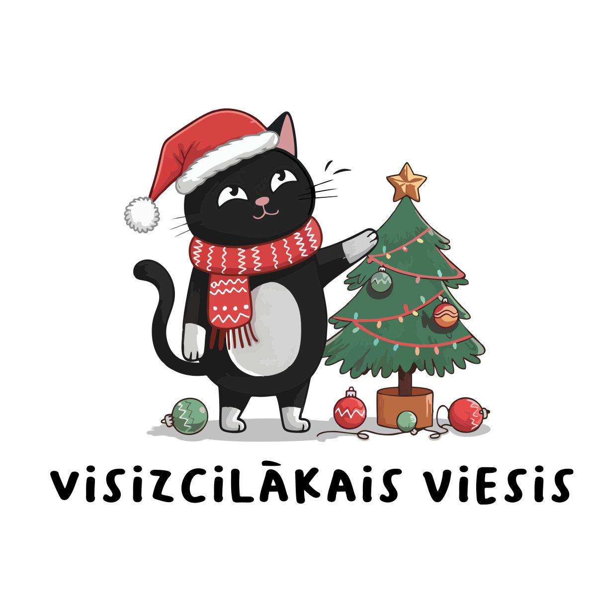 Balti UNISEX krekli "Visizcilākais viesis"
