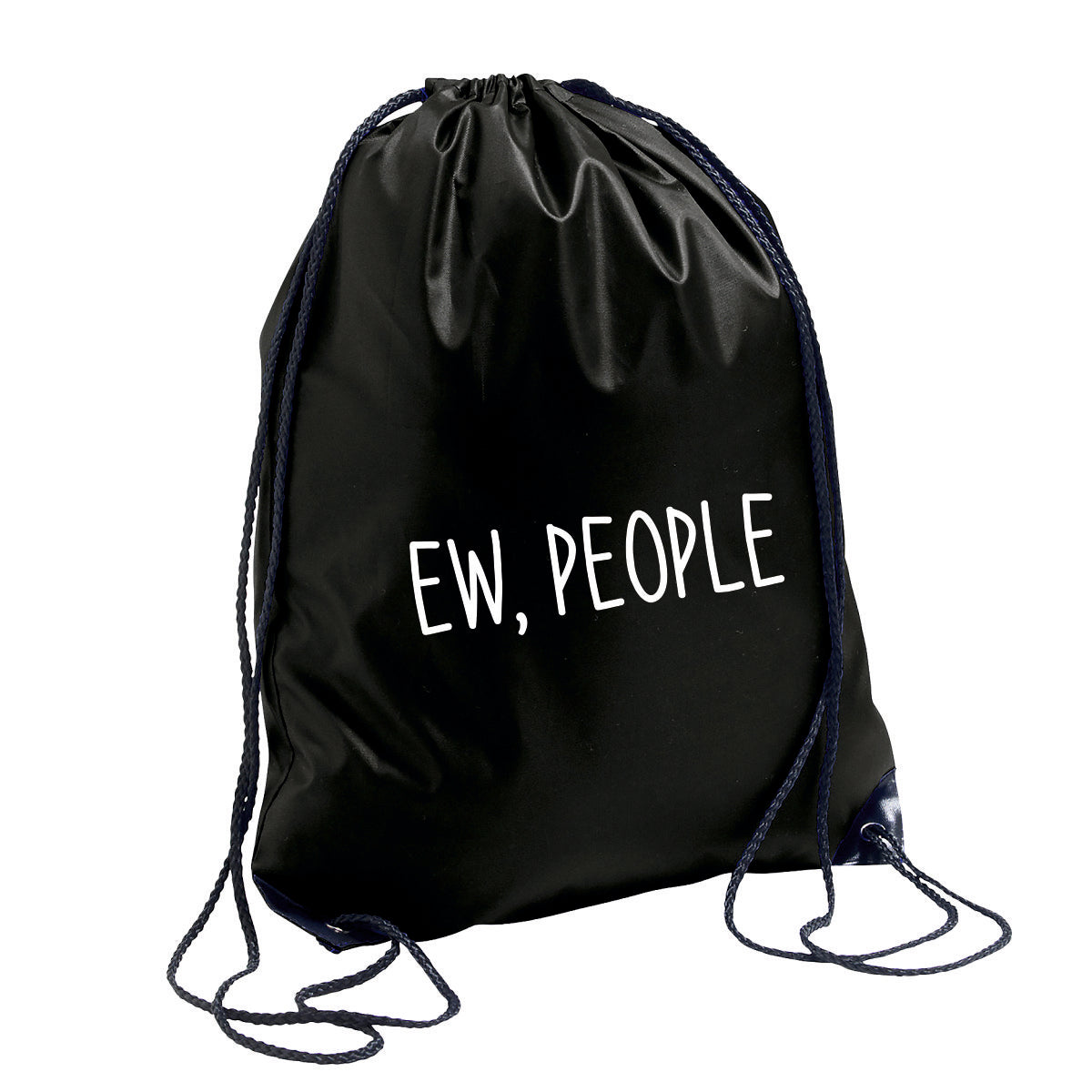 Melnā sporta mugursoma "Ew"