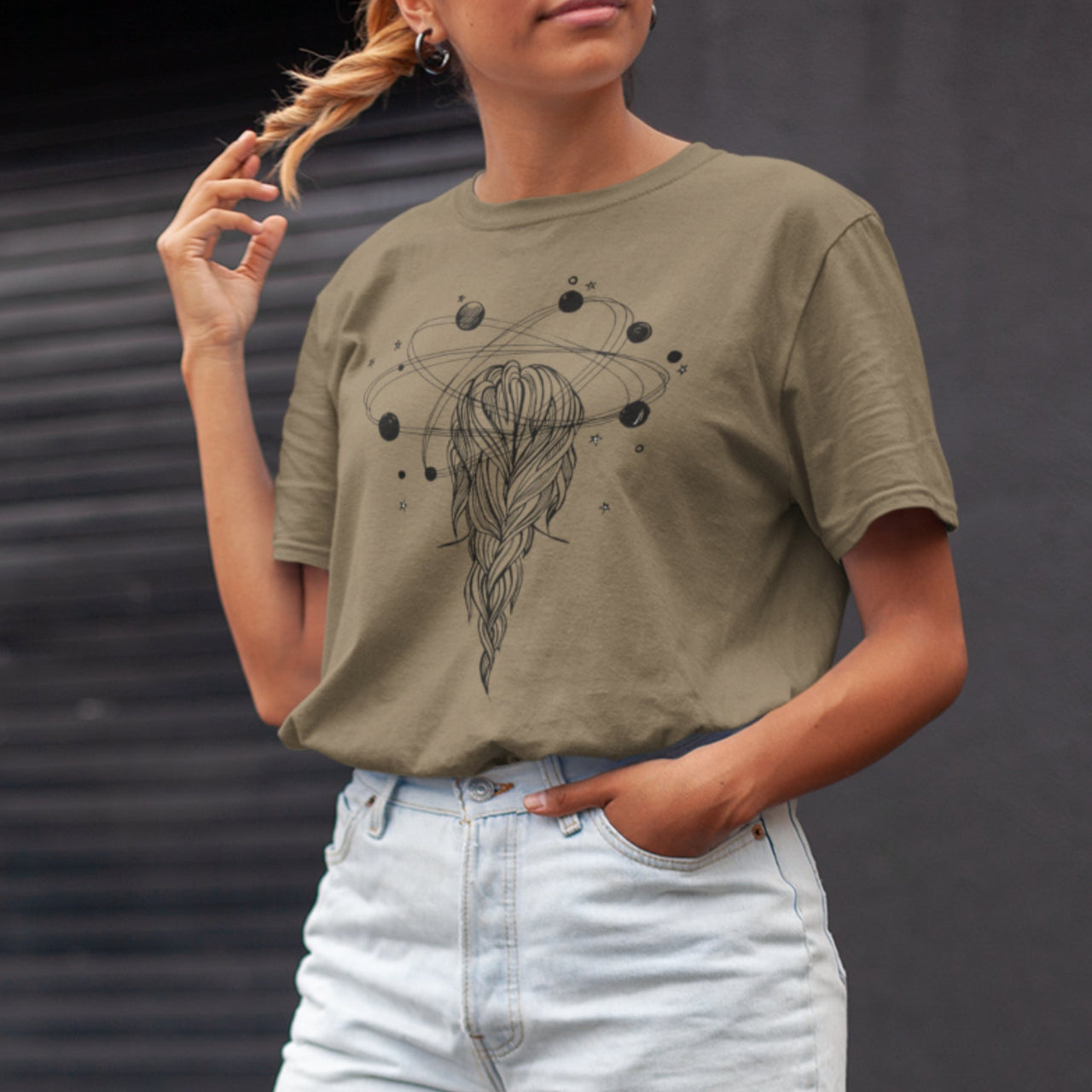 Haki UNISEX T-krekls Sapņotājs