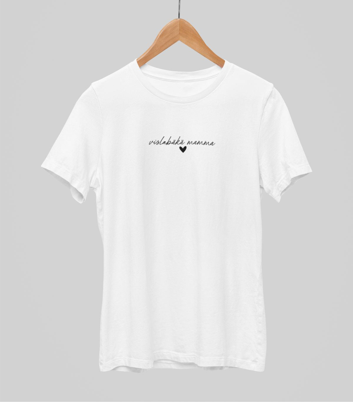 Balti UNISEX krekli "Vislabākā mamma"