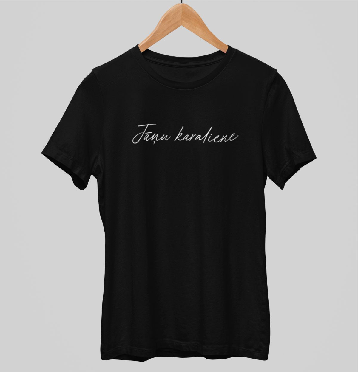 Melni unisex krekli "Jāņu karaliene"