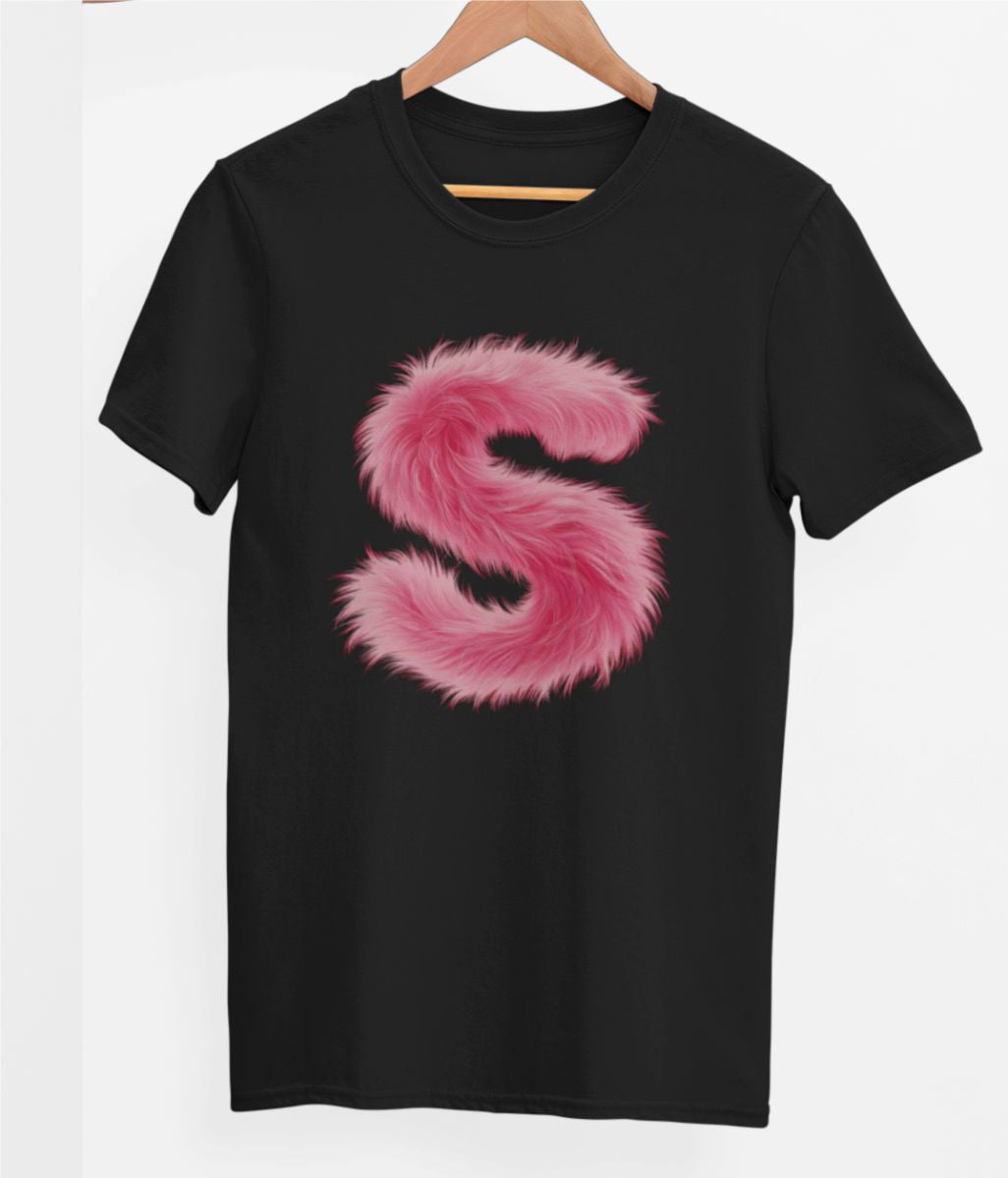 Melni UNISEX T-krekli "S burts"