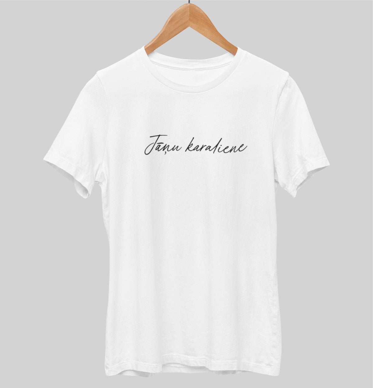 Balts UNISEX krekli "Jāņu karaliene"