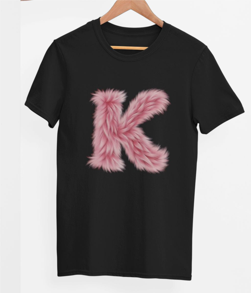 Melni UNISEX T-krekli "K burts"