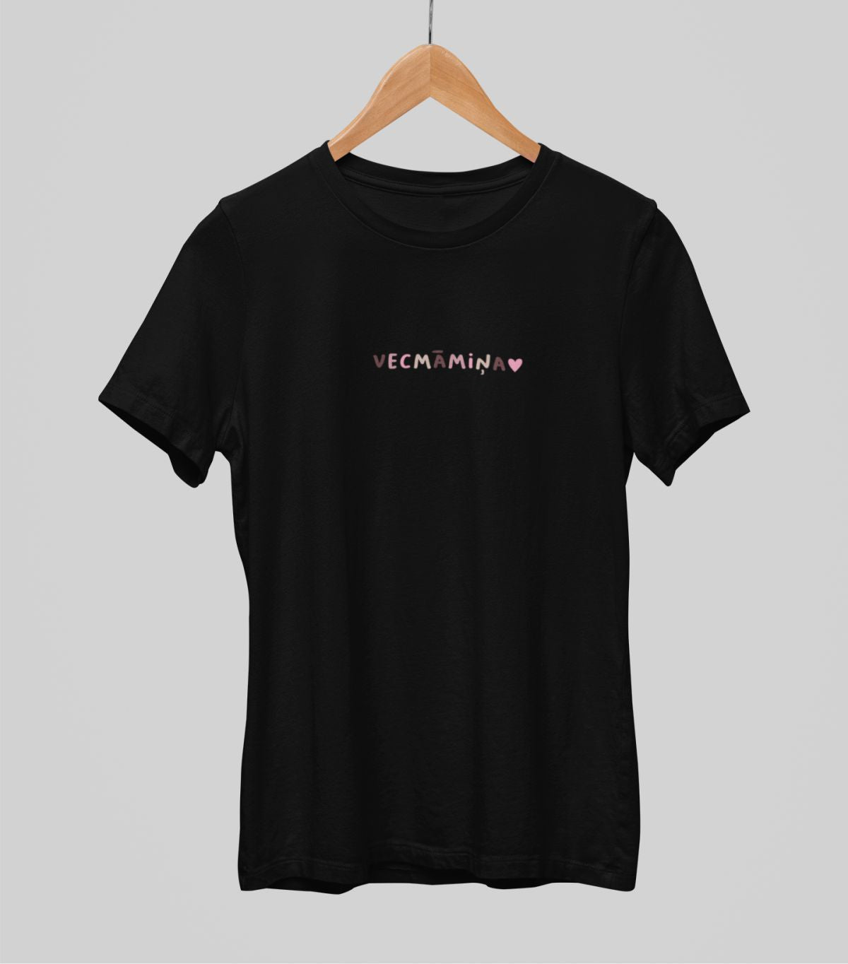 Melni UNISEX krekli  "Vecmāmiņa"