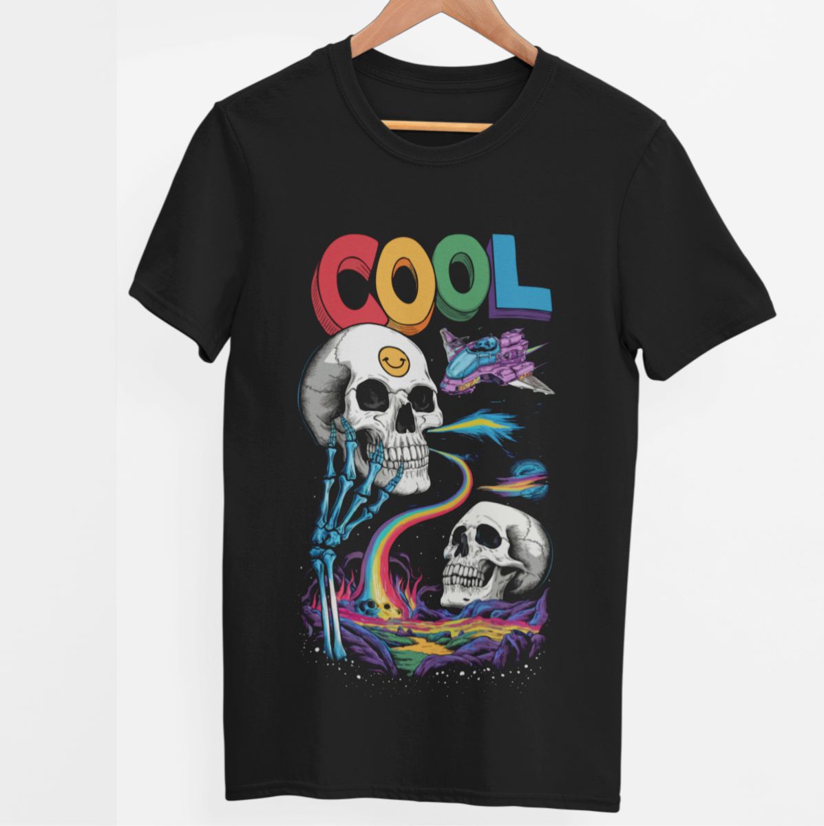 Melni UNISEX krekli "Cool cool"