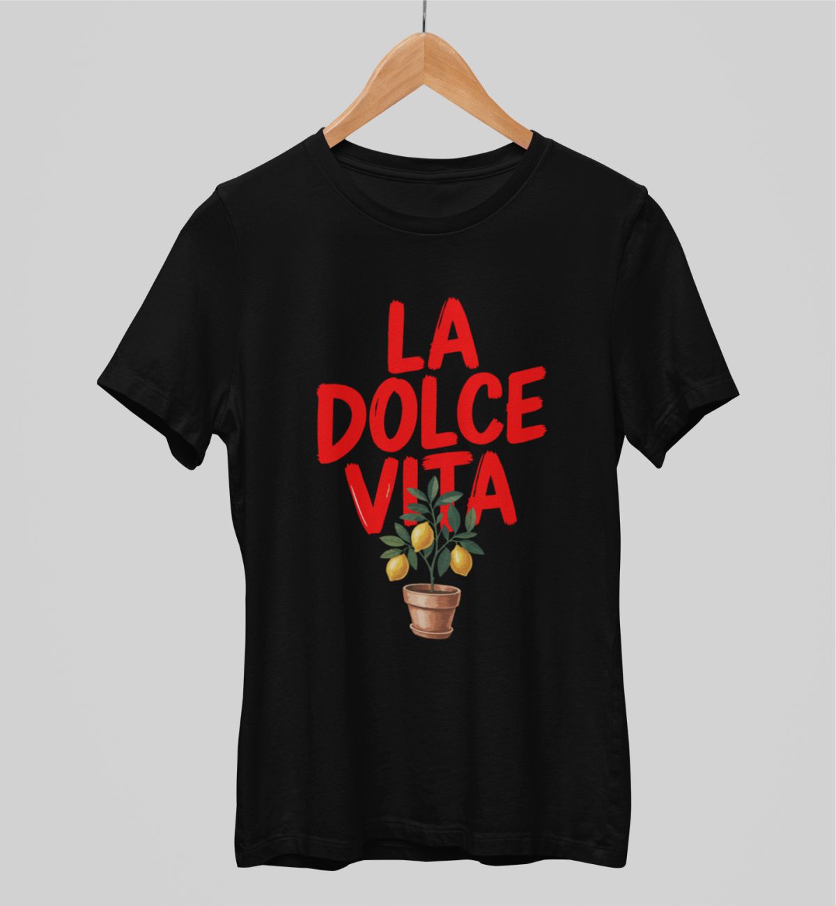 Melni unisex krekli "La dolce vita"