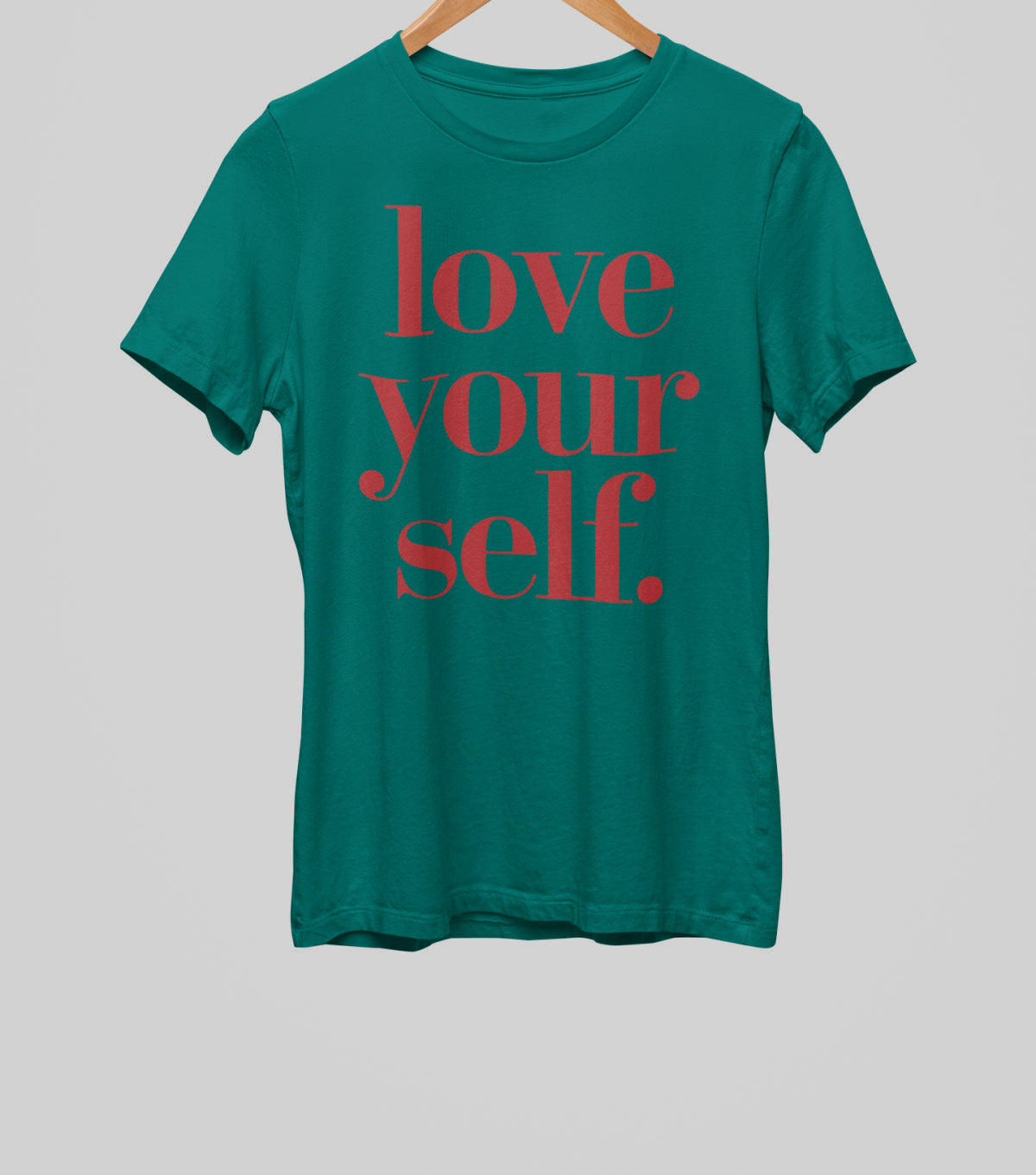 Smaragda zaļi UNISEX krekli "LOVE YOURSELF"