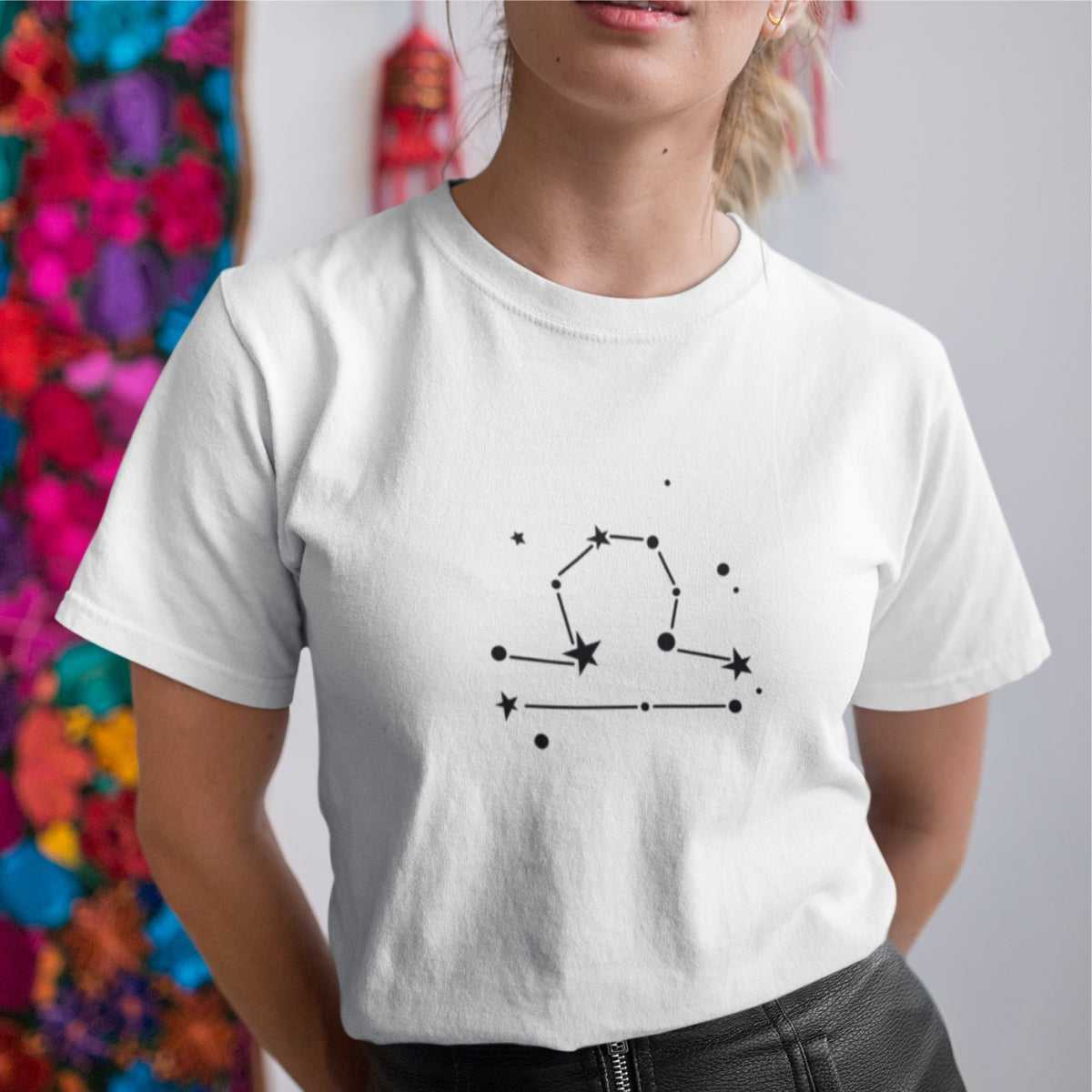 Balts UNISEX T-krekls Zodiaks Svari