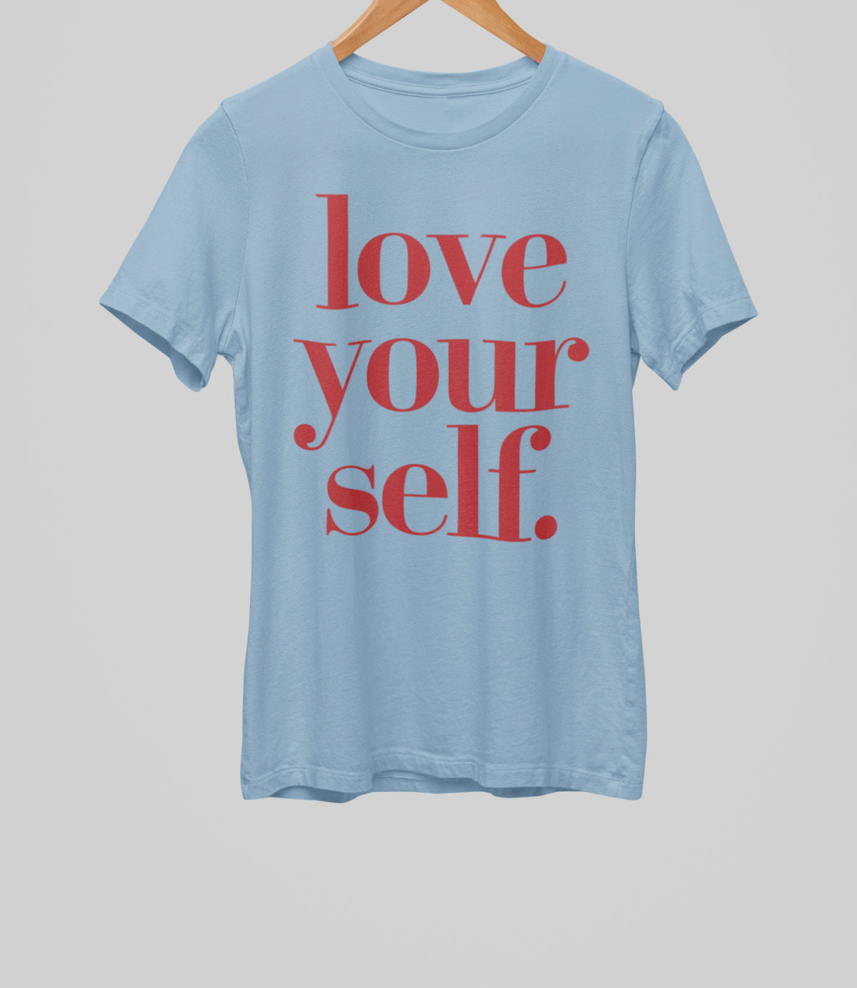 Zilgani UNISEX krekli "LOVE YOURSELF"